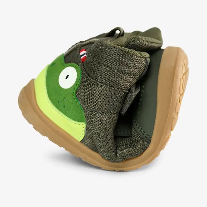 Kinder Barfußschuhe Viking Footwear Alv Barefoot Mid 2V Wasserdicht Kiefer 14
