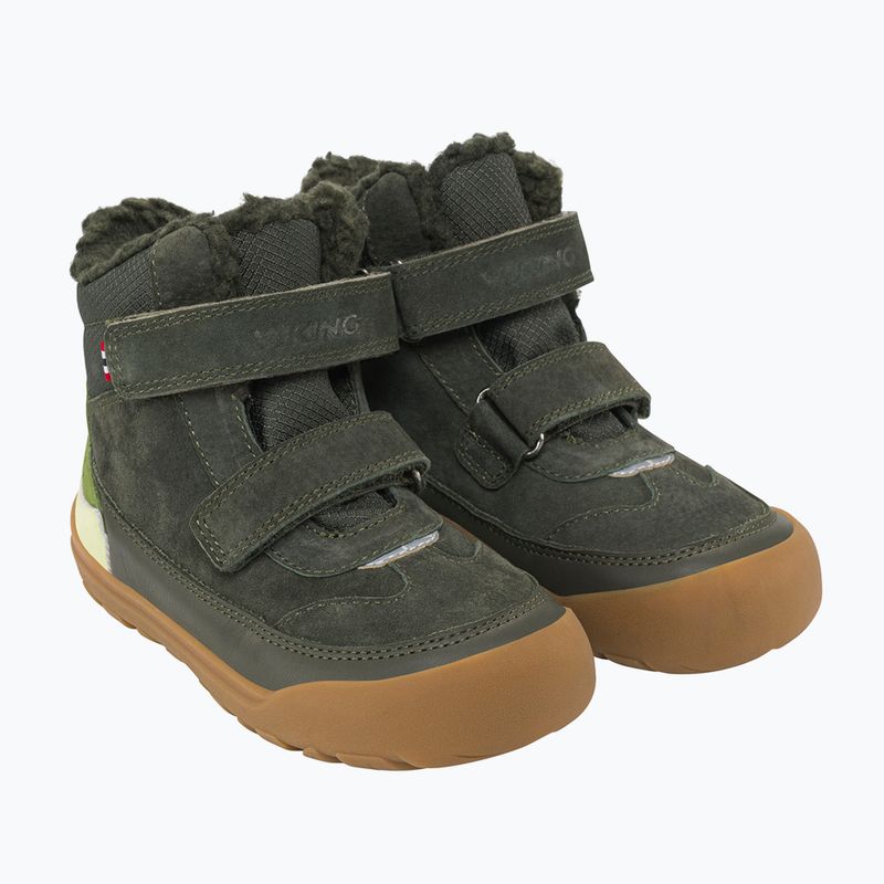 Barfuß-Schneestiefel Kinder Viking Footwear Alv Barefoot Paw Warm Waterproof 2V pine 3