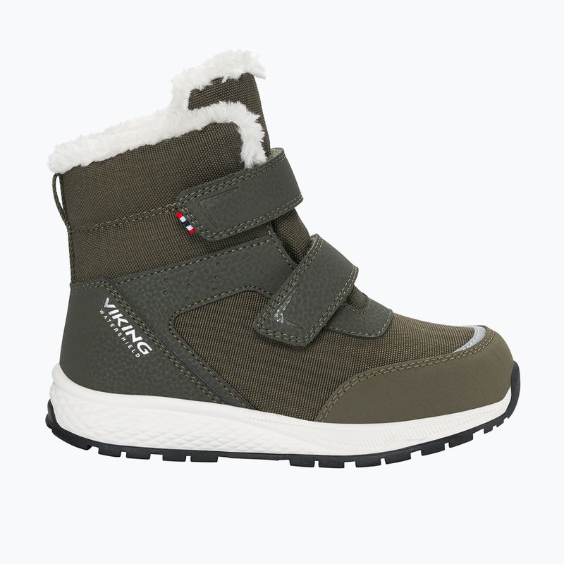 Kinder-Winterstiefel Viking Footwear Equip Warm Waterproof 2V olive