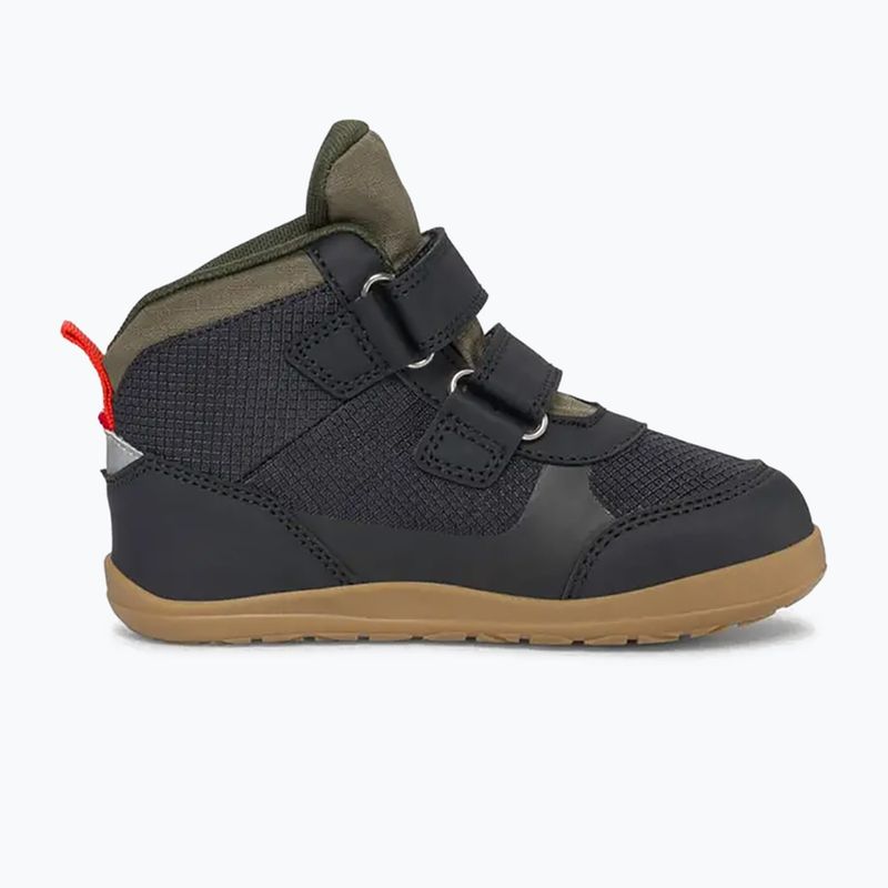Kinder Barfußschuhe Viking Footwear Aspen Barefoot Mid 2V Wasserdicht schwarz 9