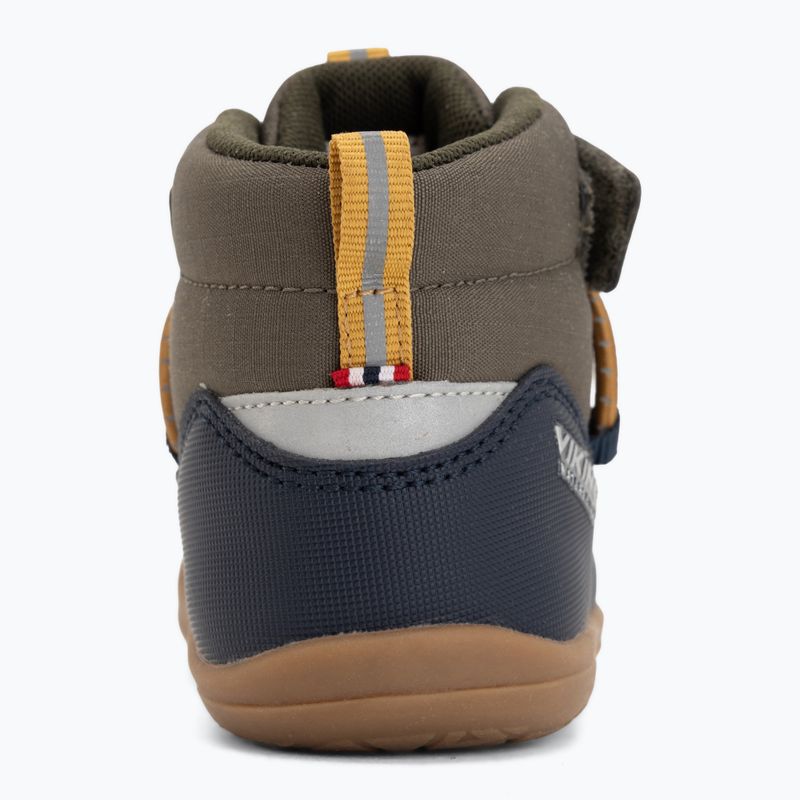 Kinder-Barefoot-Schuhe Viking Footwear Birch Barefoot Mid 1V Waterproof navy/olive 6