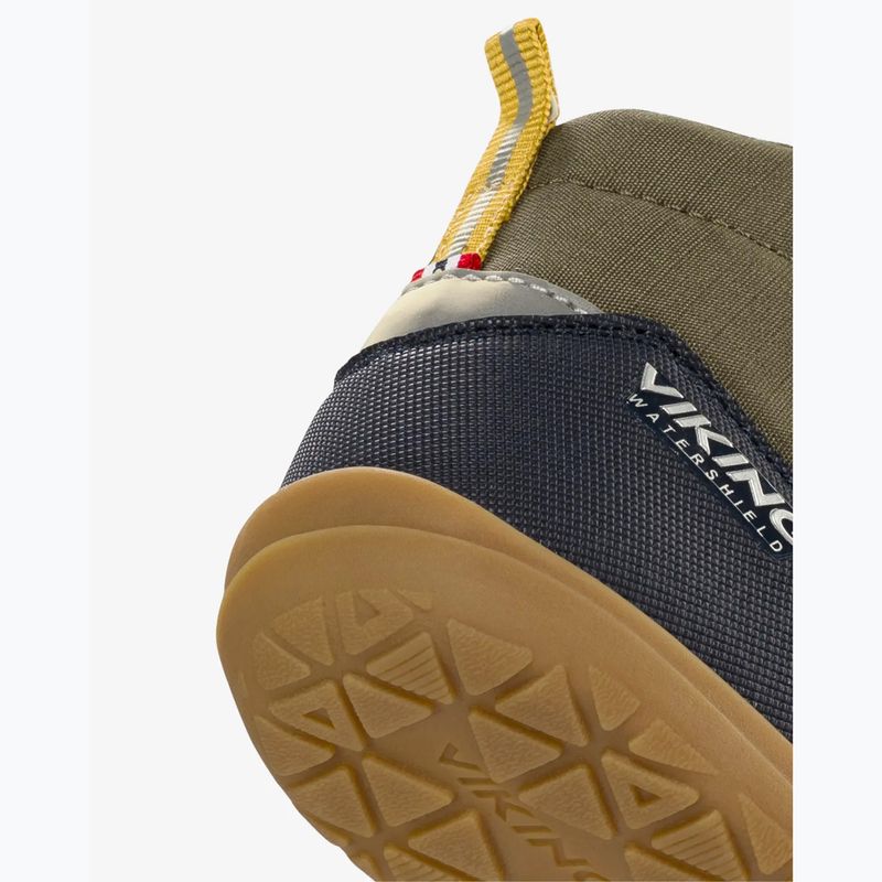 Kinder-Barefoot-Schuhe Viking Footwear Birch Barefoot Mid 1V Waterproof navy/olive 13