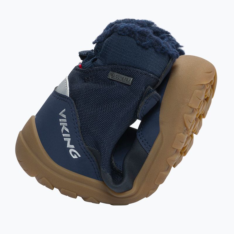 Barfuß-Schneestiefel Kinder Viking Footwear Spruce Barefoot Warm Gore-Tex 2V navy 8