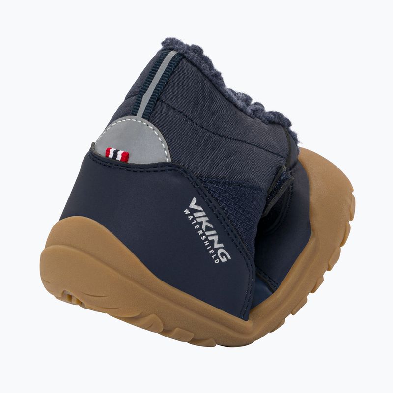 Barfuß-Schneestiefel Kinder Viking Footwear Rowan Barefoot Warm Waterproof 2V navy 5