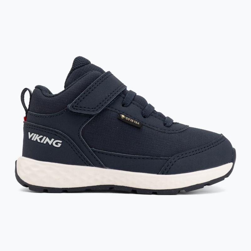 Kinderschuhe Viking Fun Mid 1V Gore-Tex navy 2
