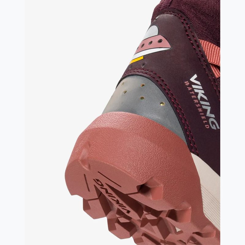 Kinder-Winterstiefel Viking Footwear Spaceship Warm SC Waterproof plum/pink 8