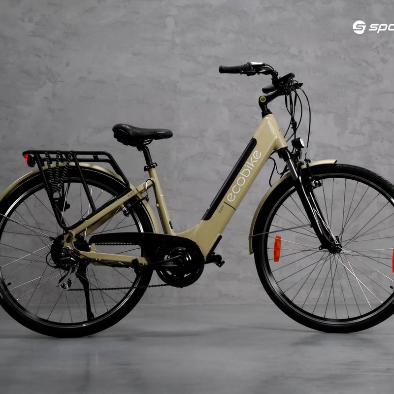 Ecobike X-City/X-CR LG Elektrofahrrad 13Ah beige 1010113 18