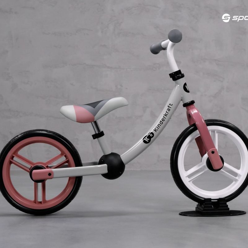 Kinderkraft 2Way Next Fahrrad grau-rosa KR2WAY00PNK00000 7