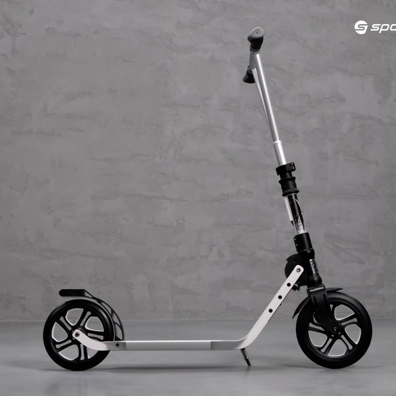 Hudora Bigwheel Generation V 230 Motorroller weiß 818508 5
