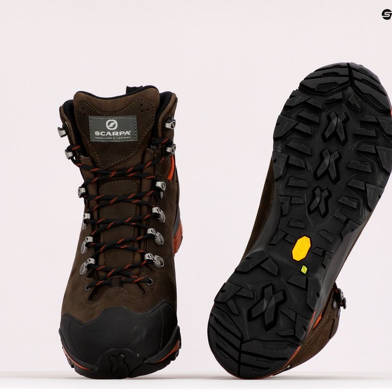 Herren-Trekkingstiefel SCARPA ZG Pro GTX braun 67070-200 10
