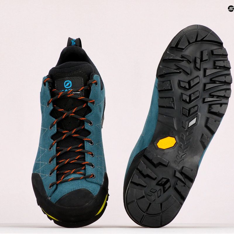 Männer SCARPA Zodiac Ansatz Schuhe blau 71115-350 9