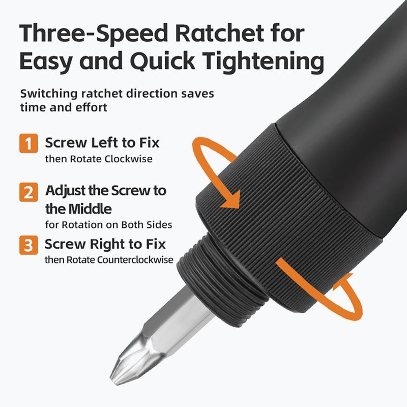 Rockbros Fahrradpumpe 42320010 120psi schwarz 3