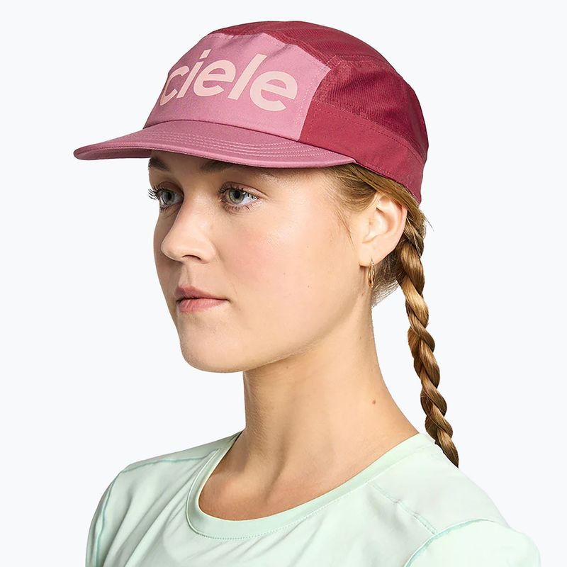 Ciele Athletics GOCap Comp Jahrhundert deco rose/merlot Baseballmütze 5