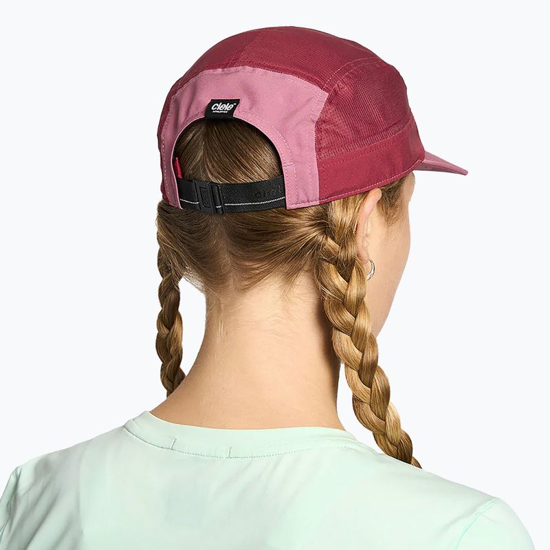 Ciele Athletics GOCap Comp Jahrhundert deco rose/merlot Baseballmütze 6