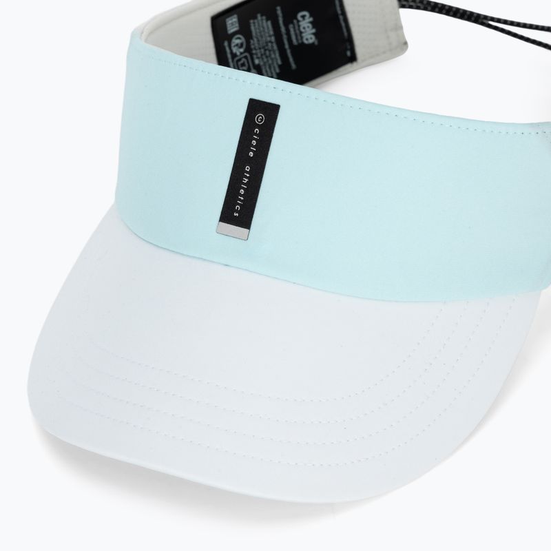 Ciele Leichtathletik FSTVisor SC Comp IconicVC Himmel blau laufen Kappe 3