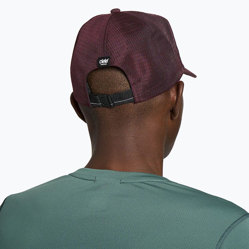 Ciele Athletics TRLCap SC Comp Onehundred dunklen Wein rot Baseballkappe 5