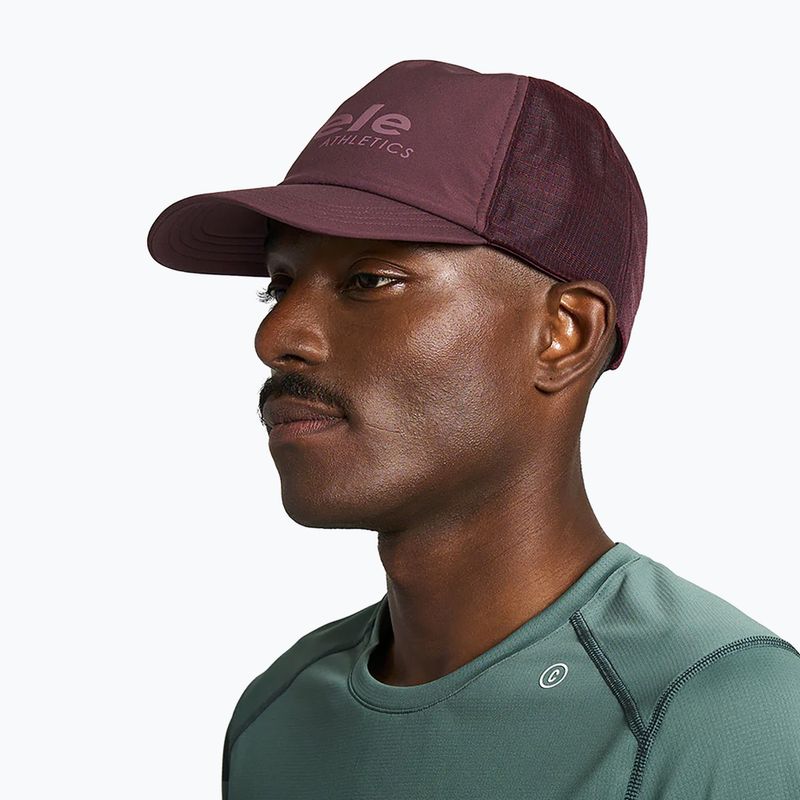Ciele Athletics TRLCap SC Comp Onehundred dunklen Wein rot Baseballkappe 6
