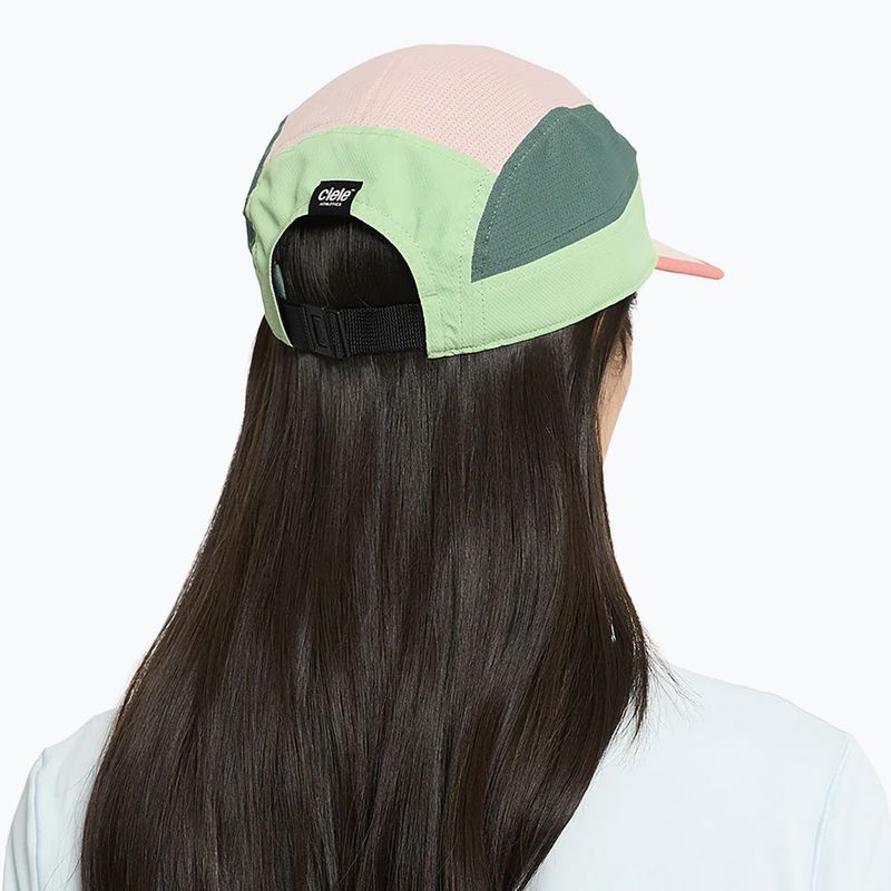 Ciele Athletics GOCap Feld IconicBar Pistazie / Silber Kiefer Baseballmütze 5