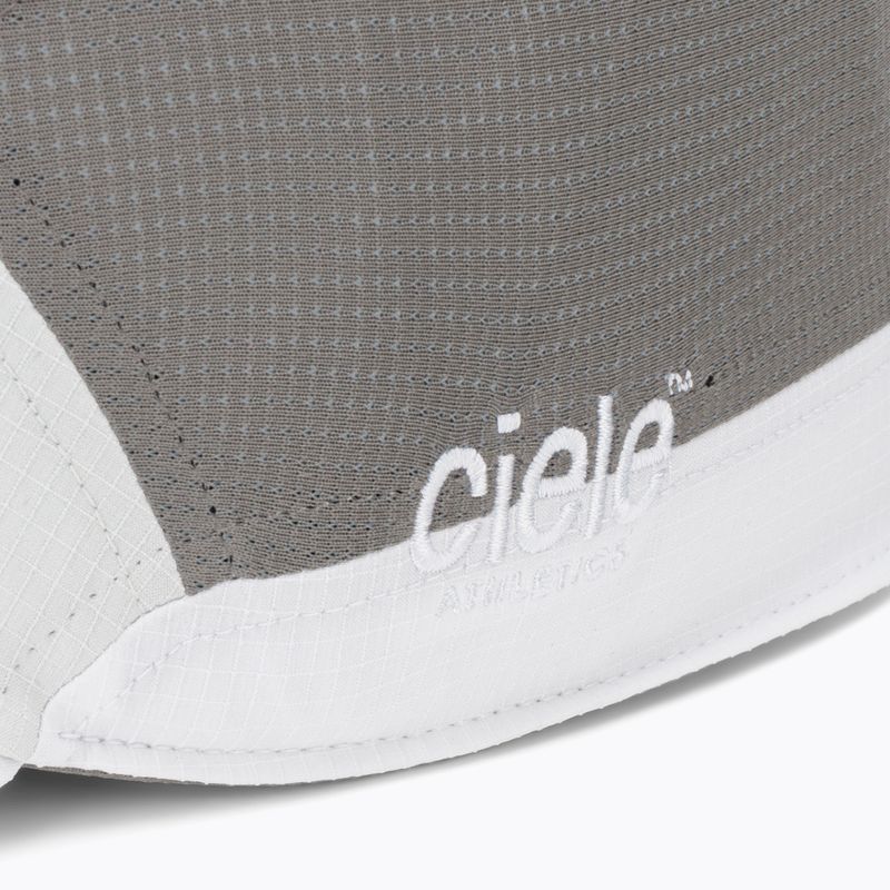 Ciele Athletics FSTCap SC Field Iconic SL Kappe mit Schirm light grey/shadow 3