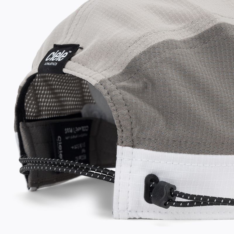 Ciele Athletics FSTCap SC Field Iconic SL Kappe mit Schirm light grey/shadow 5