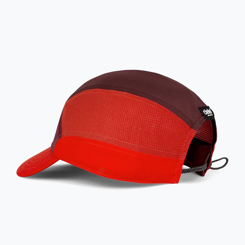 Ciele Athletics FSTCap SC Comp IconicVC Kappe mit Schirm crimson red/glade 2