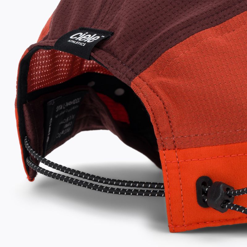 Ciele Athletics FSTCap SC Comp IconicVC Kappe mit Schirm crimson red/glade 4