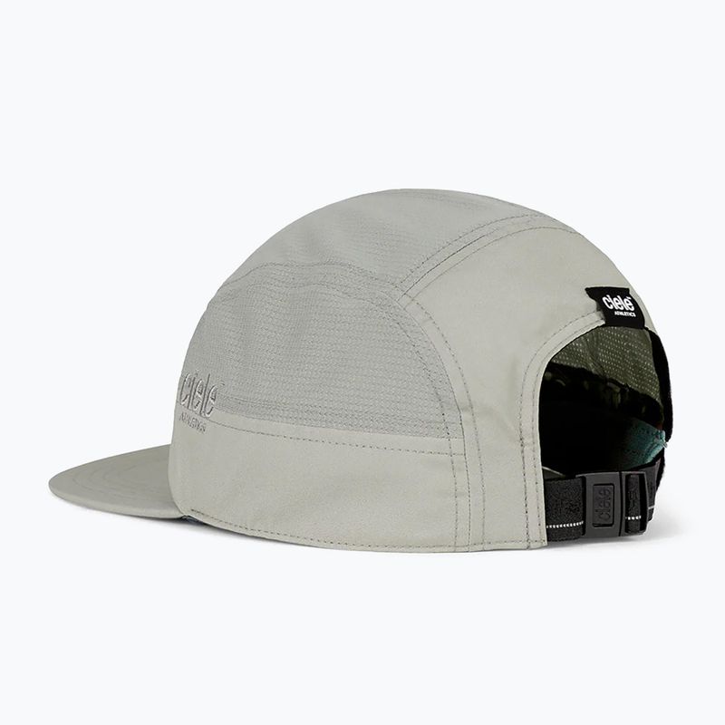 Ciele Athletics GOCap Comp Bars luftige graue Baseballmütze 2