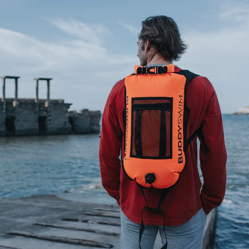 Rettungsboje BuddySwim Backpack 28 l orange 7