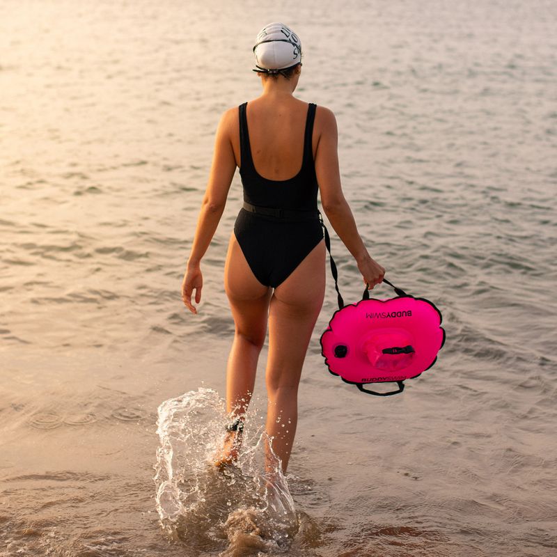 Sicherungsboje BuddySwim Hydrastation 10 l pink 6