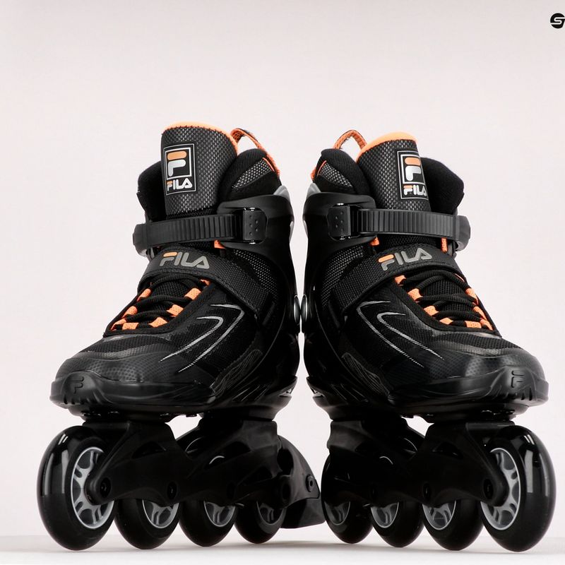 Rollerblades für Frauen FILA Legacy Comp black/salmon 9