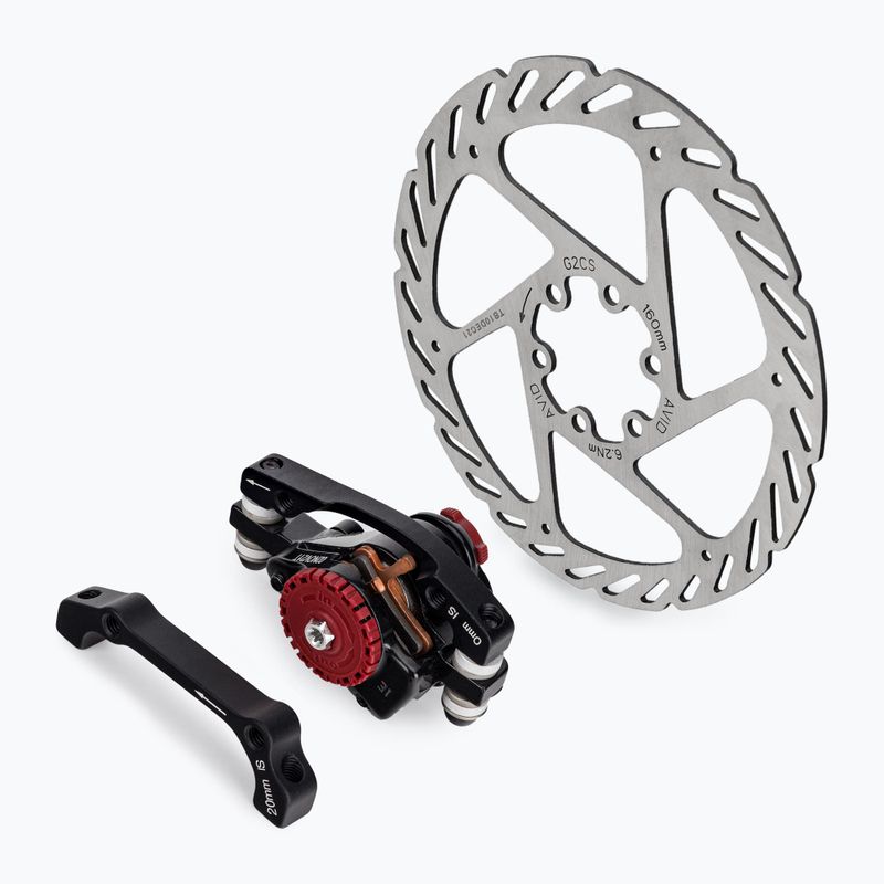 Mechanische Scheibenbremse AVID 11A BB7 MTB FR/RR 160 IS 160G2 Satz 00.5016.166.010