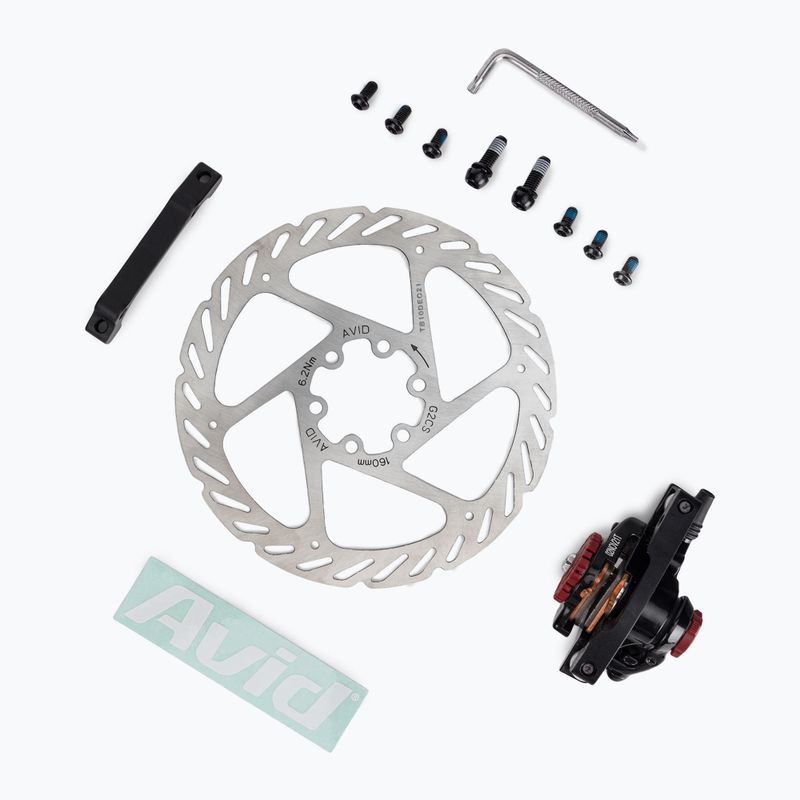 Mechanische Scheibenbremse AVID 11A BB7 MTB FR/RR 160 IS 160G2 Satz 00.5016.166.010 5
