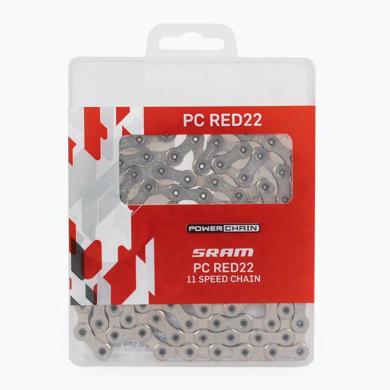 Fahrradkette SRAM CN PCRED22 114LI W/ PWR.LCK 11S 1 grau .2518.5.3