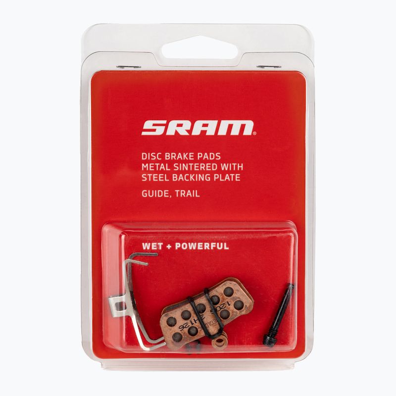 Klocki hamulcowe SRAM AM DB Brake Pad Sin/Stl Trl/Gd/G2 Pwr grau .5318.3.5