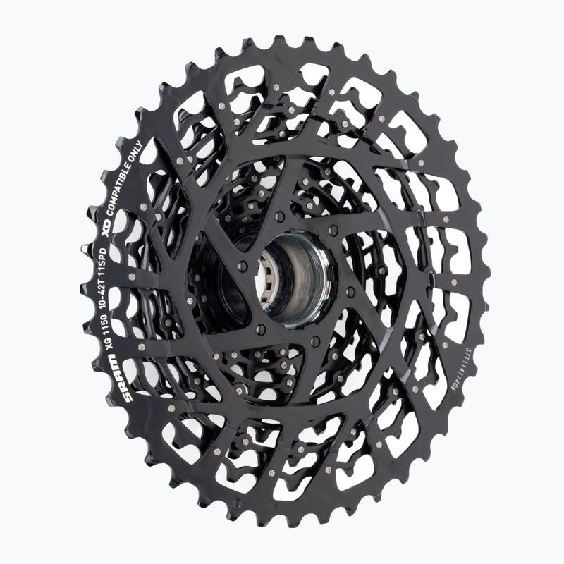 SRAM AM CS XG-1150 11-reihige Fahrradkassette 10-42 schwarz 00.2418.058.000 2