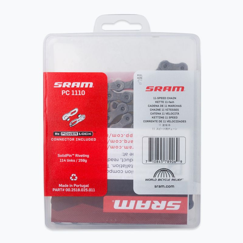 SRAM CN PC1110 W/ PWR.LCK Fahrradkette 00.2518.025.011 2