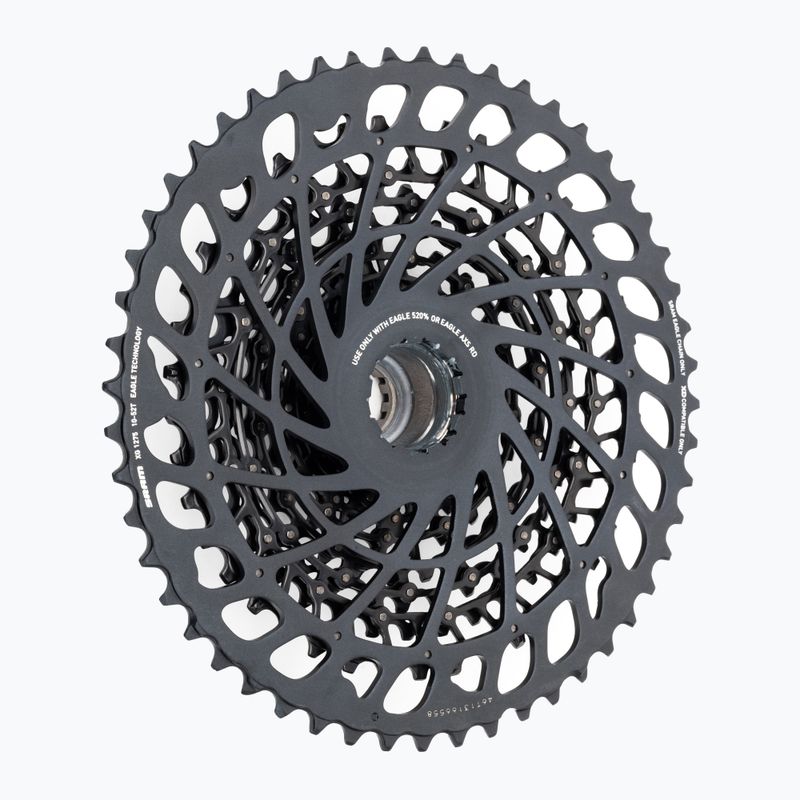 SRAM AM CS XG-1275 Eagle 12-reihige Fahrradkassette 10-52T schwarz 00.2418.109.000 2