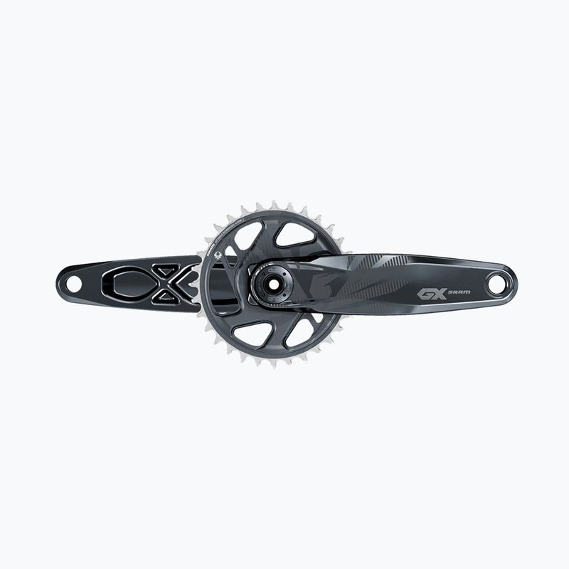 Kurbeltrieb 1x12 SRAM Am Fc Gx Eagle Dub 175 Lunar 3 schwarz 00.6118.602.012