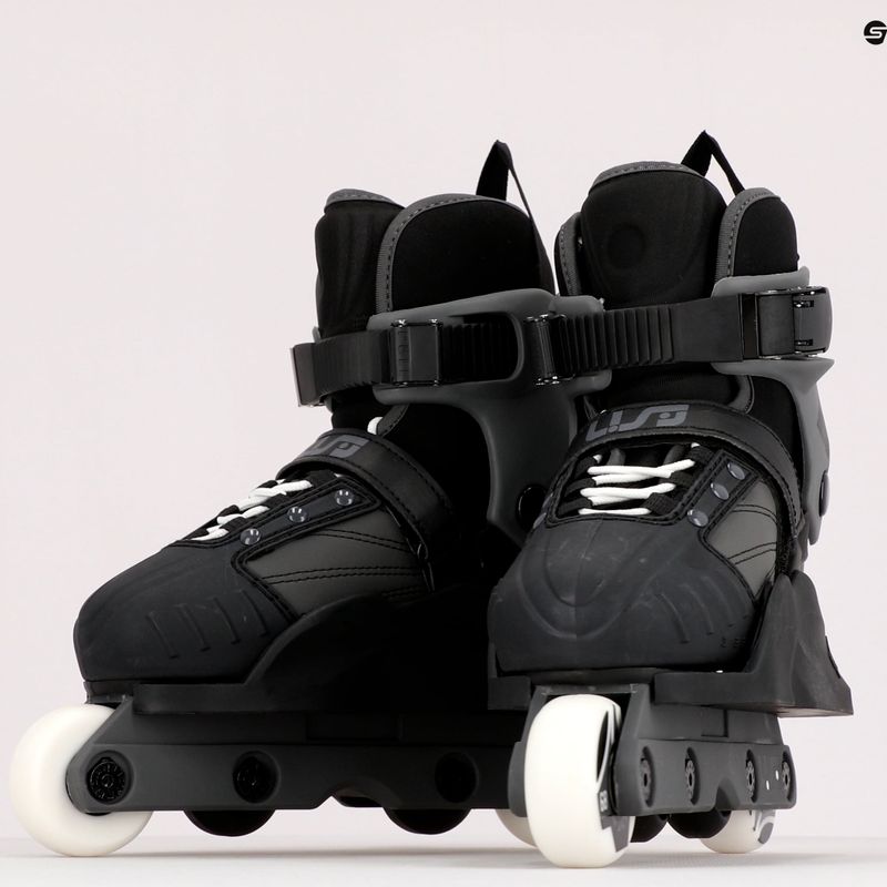 Powerslide Transformer Kinder Rollschuhe schwarz 700350 12