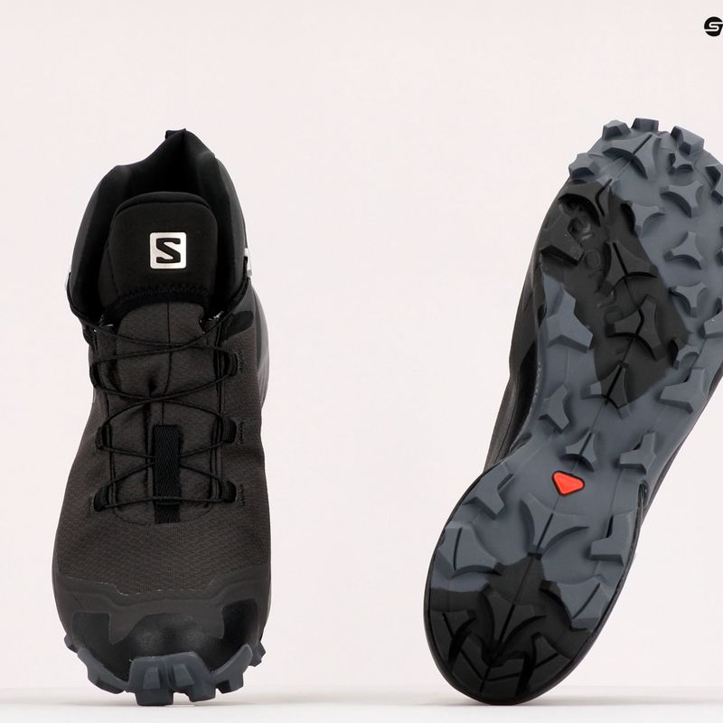 Trekkingschuhe Herren Salomon Cross Hike Mid Gore-Tex schwarz L411185 10