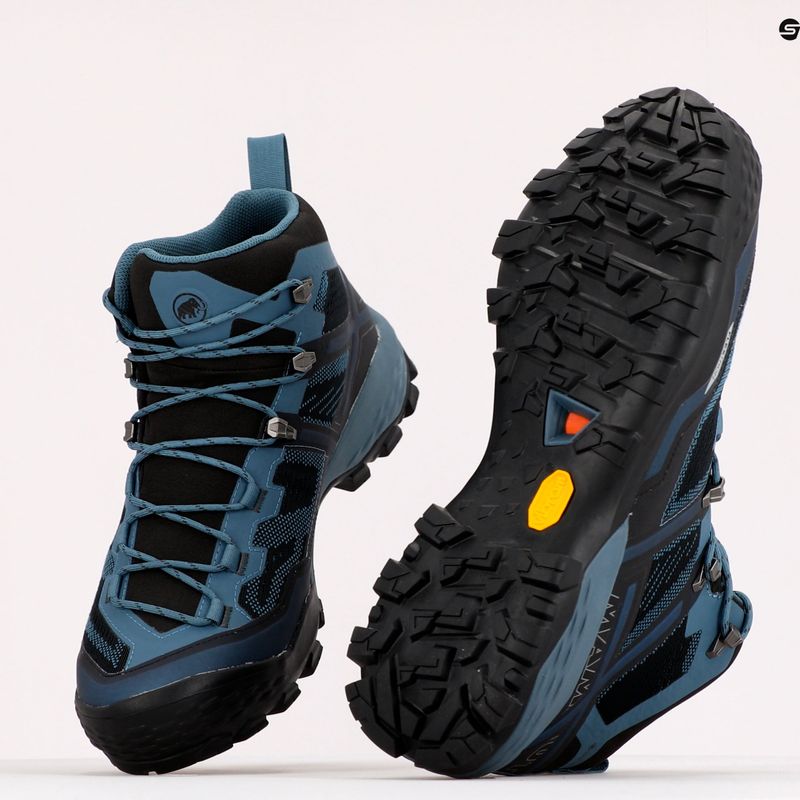 Herren-Trekkingstiefel MAMMUT Ducan Mid GTX blau 10