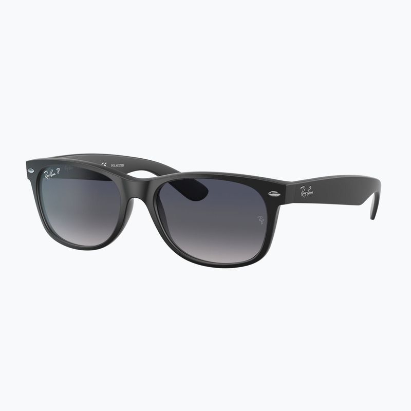 Sonnenbrille Ray-Ban New Wayfarer Classic black matte/blue gradient 4