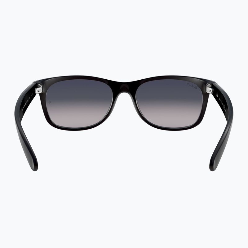 Sonnenbrille Ray-Ban New Wayfarer Classic black matte/blue gradient 5