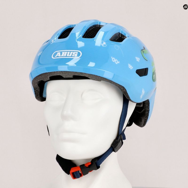 ABUS Kinderfahrradhelm Smiley 3.0 blau 67263 9