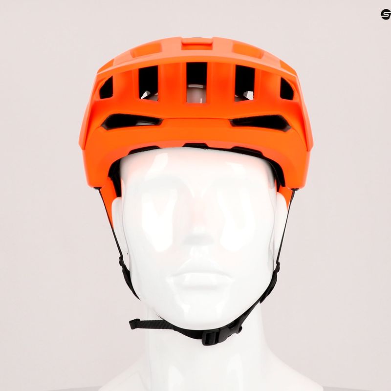 Fahrradhelm POC Kortal Race MIPS fluorescent orange/uranium/black matt 9