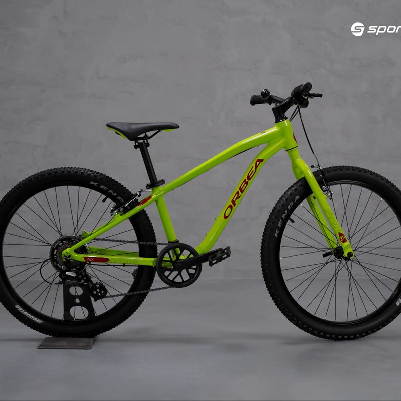 Kinderfahrrad Orbea MX 24 Dirt gelb 14