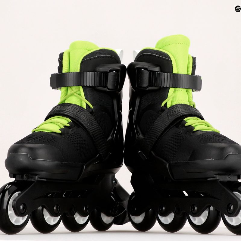 Rollerblade Microblade Kinder Rollschuhe schwarz/grün 07221900 T83 11