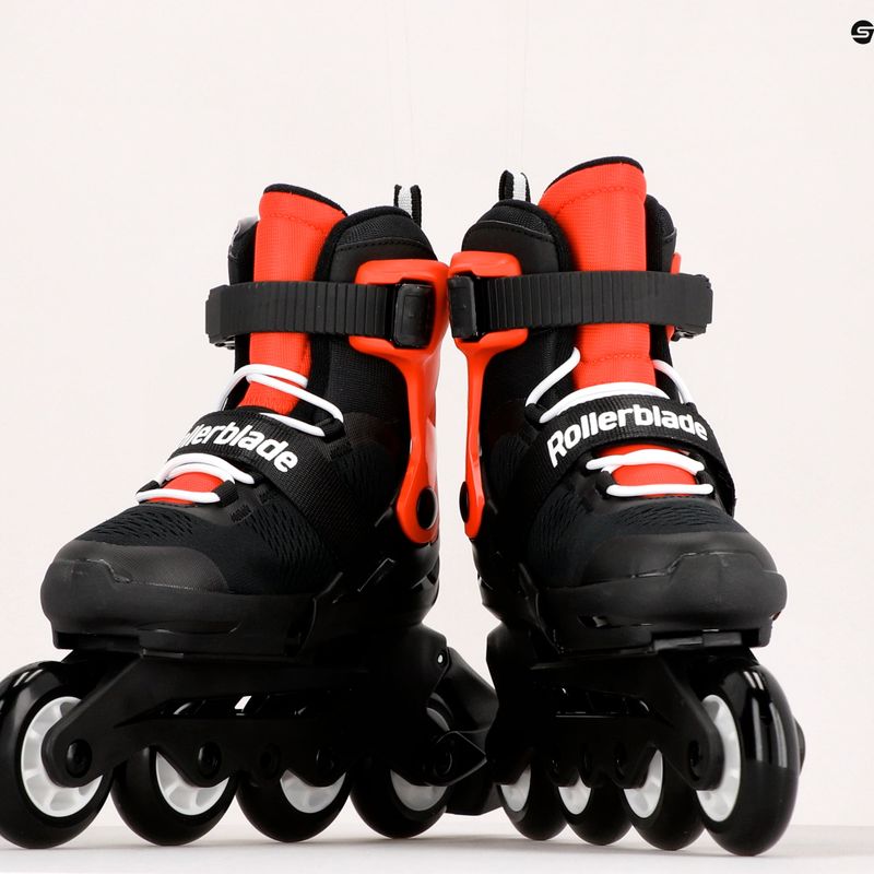Rollerblade Microblade Kinder Rollschuhe schwarz 7957200741 7