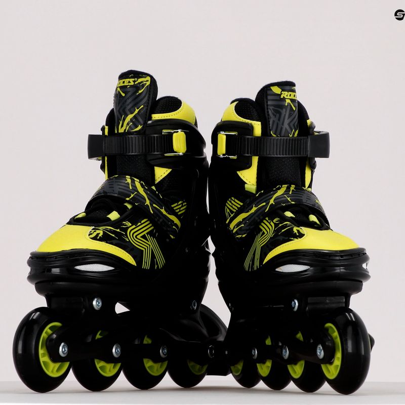 Inline-Skates Kinder Roces Jokey 3. schwarz-gelb 4845 9