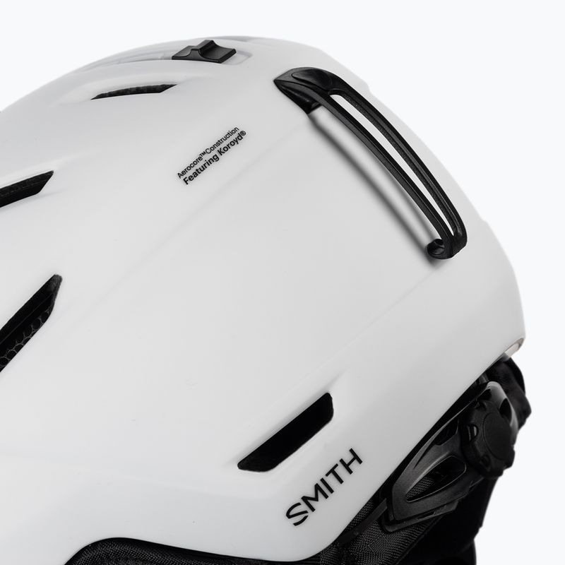 Skihelm Smith Mission weiß E696 7
